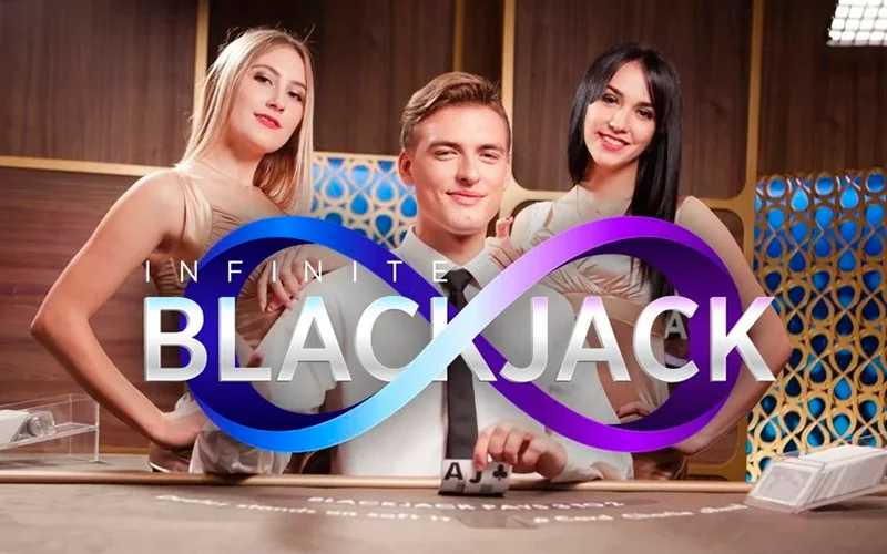 Play Infinite Blackjack at Stake casino now.