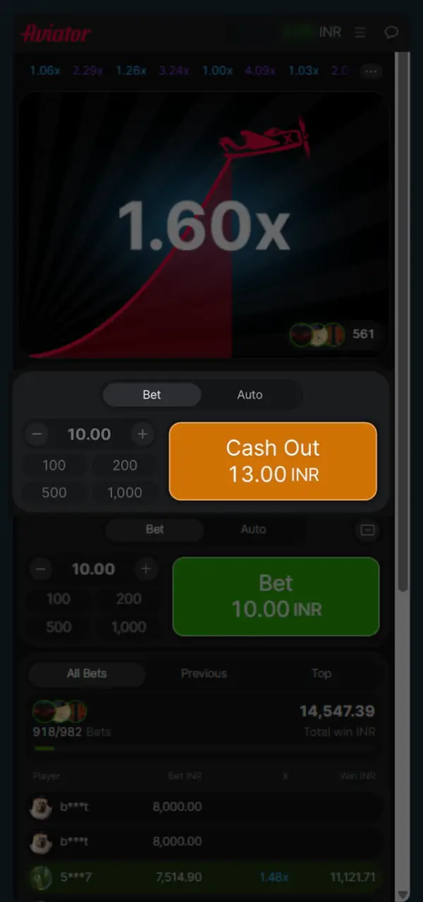 Cash out your win before the lucky plane flies away in Stake Aviator.